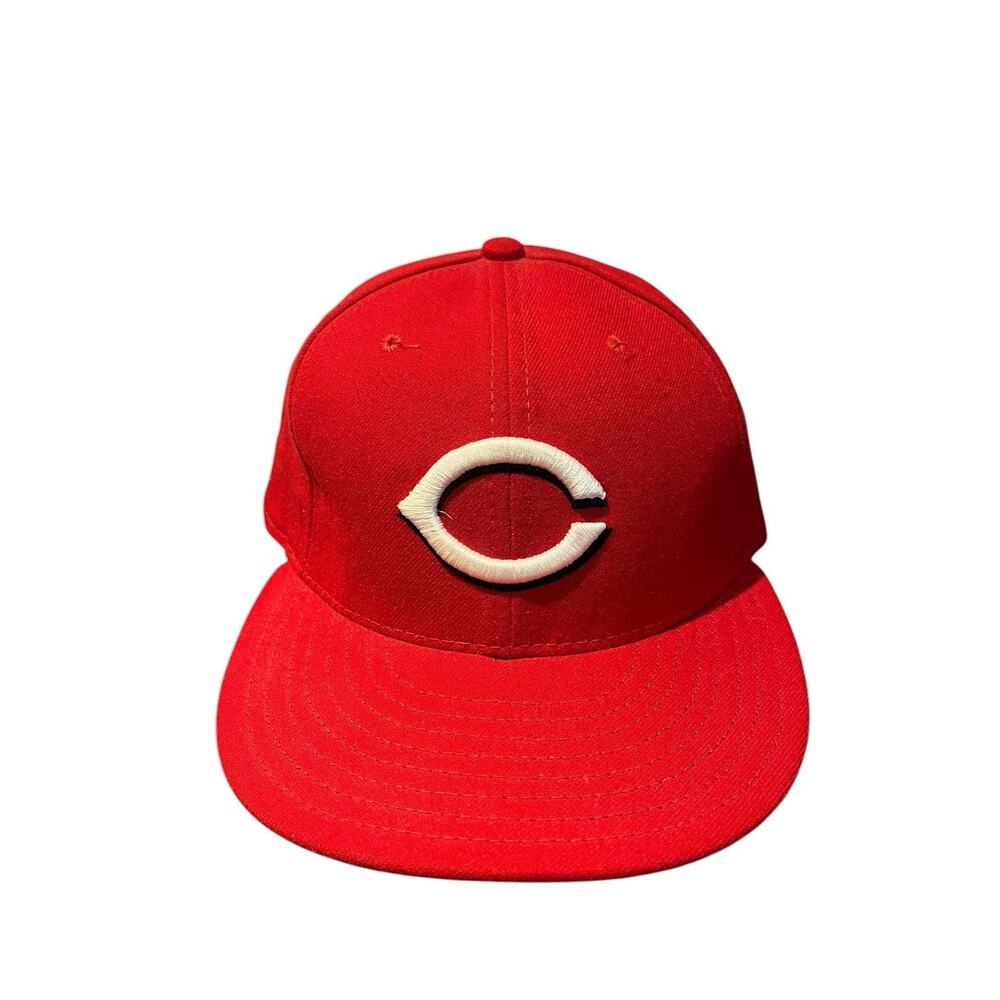 New Era On-Field 59Fifty Sz 7 MLB Cincinnati Reds fitted hat USA made